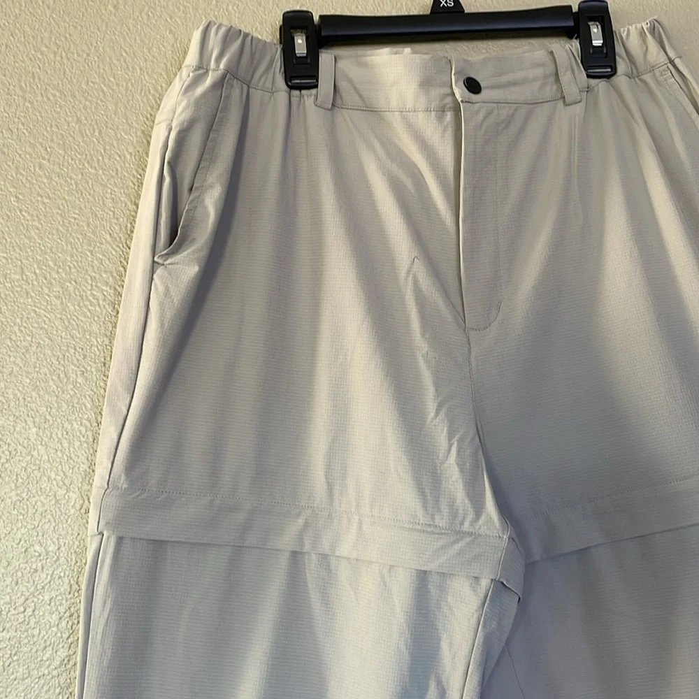 Women’s convertible zip off pants convert to shorts or capris size L - Picture 3 of 8